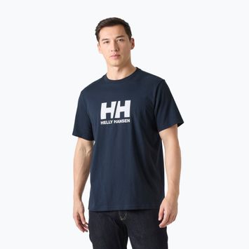 Tricou pentru bărbați Helly Hansen Logo 3.0 SS navy