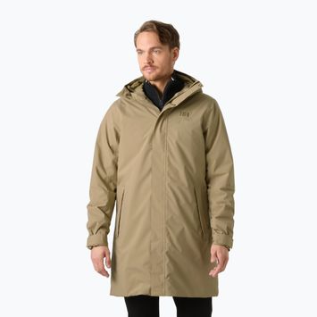 Geacă de ploaie pentru bărbați Helly Hansen Brussel Ins pebble