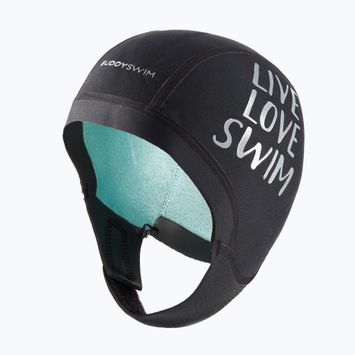 Cască de înot de neopren BuddySwim Trilaminate Warmth 2.5 mm black