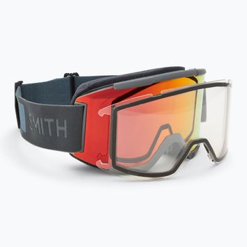 Ochelari de schi  Smith Squad slate/chromapop everyday red mirror