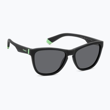 Ochelari de soare pentru copii Polaroid PLD 8056/S matte black/grey polarized
