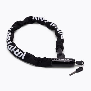 Lanț de bicicletă cu lanț de blocare Kryptonite negru Keeper 785 lanț integrat