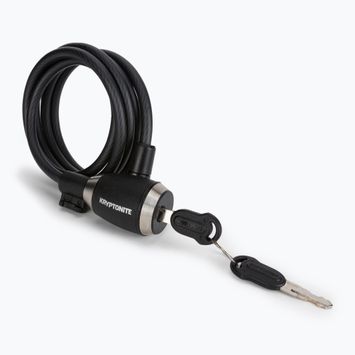 Cablu de blocare a cablului de bicicletă Kryptonite KryptoFlex 815 negru Key Cable