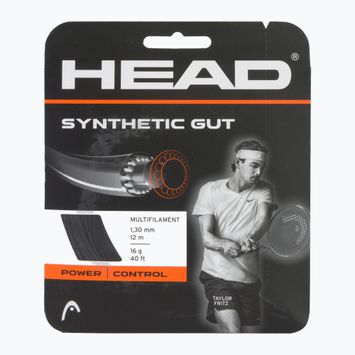 HEAD Synthetic Gut corzi de tenis negru 281111