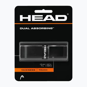 HEAD Dual Absorbing Grip pentru rachetă negru 285034