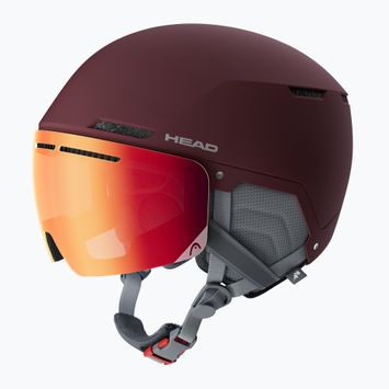 Cască de schi pentru femei HEAD Cinema Pro W berry/red yellow