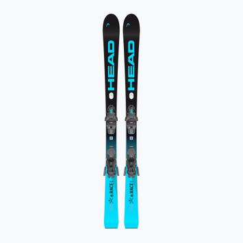 Schiuri de coborâre pentru copii  HEAD WC e.Race Team SW JRS + legături Jrs 7.5 GW CA black/blue