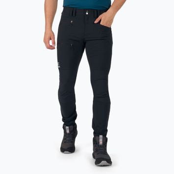 Pantaloni de trekking pentru bărbați Haglöfs Mid Slim negru 605212