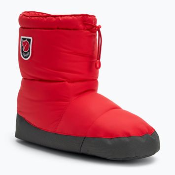 Papuci Fjällräven Expedition Down Booties true red