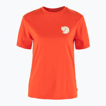 Tricou pentru femei Fjällräven Walk With Nature flame orange