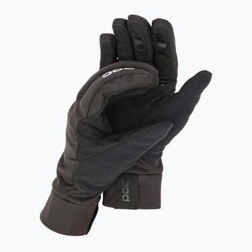 Mănuși de ciclism POC Essential Softshell Glove uranium black