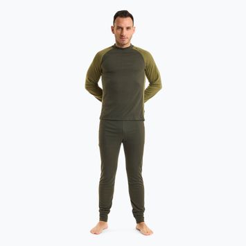 Set de lenjerie termoactivă pentru bărbați Pinewood Finnveden Base Layer d.green/leaf