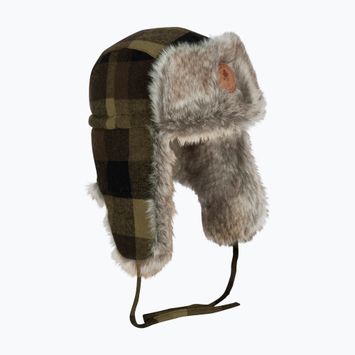 Căciulă de iarnă Pinewood Classic Checked Fur green / black