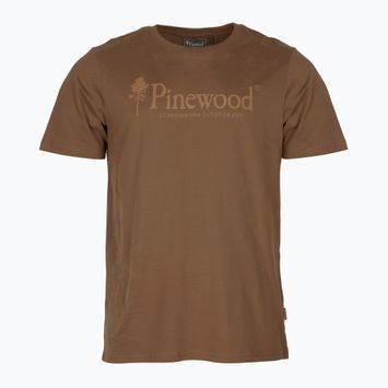 Tricou pentru bărbați  Pinewood Outdoor Life nougat