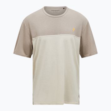 Tricou pentru bărbați Peak Performance Trail Wool Blend avid beige/sand fog
