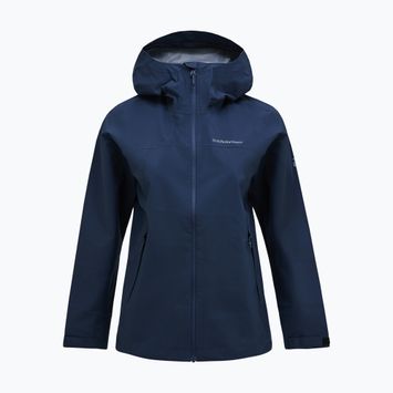 Geacă de ploaie pentru femei Peak Performance Trail Hipe Shell Jacket blue shadow