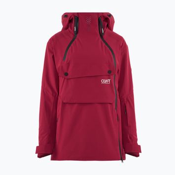 Geacă de snowboard pentru femei Colourwear Cake Anorak 2.0 rasberry red