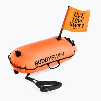 Geamandură BuddySwim Dry Bag with Flag 28 l orange