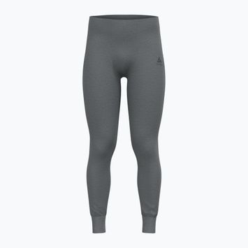 Pantaloni termoactivi pentru bărbați ODLO Active Warm Bl Bottom Long odlo steel grey melange