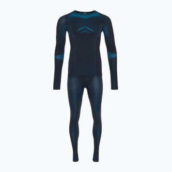 Set de lenjerie termică pentru bărbați ODLO Fundamentals Performance Warm dark saphire/ blue jewel