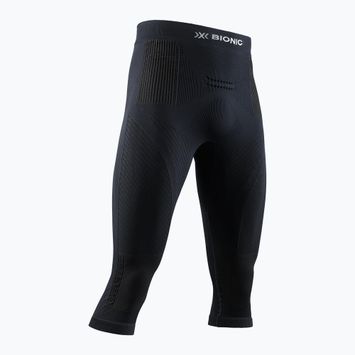 Colanți termoactivi pentru bărbați X-Bionic Energy Accumulator 4.0 Pants 3/4 opal black / arctic white