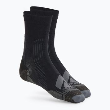 Șosete de trekkinge X-Socks Hike Expert Silver Crew black/charcoal