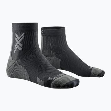 Șosete de alergare pentru bărbați X-Socks Run Discover Ankle negru/ cărbune pentru alergare