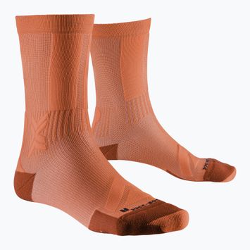 Șosete X-Socks Gravel Discover Crew sunset orange