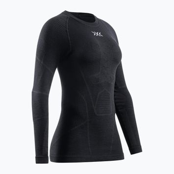 Longsleeve termoactiv pentru femei X-Bionic Symbio Merino Shirt opal black