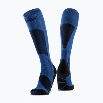 Șosete de schi X-Socks Ski Discover Otc blue blossom/marine