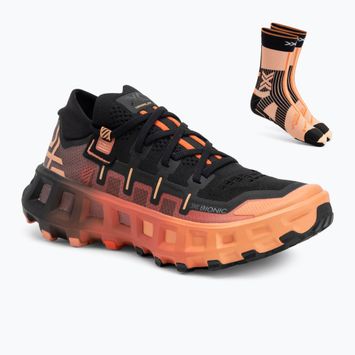 Încălțăminte de alergare X-Bionic Terraskin X01 x black/dark peach/fresh peach