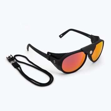 Ochelari de soare SCOTT Cervina black/red chrome