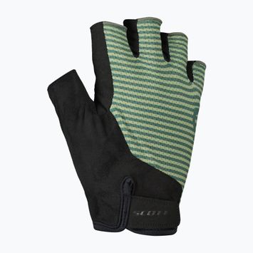 Mănuși de ciclism SCOTT Aspect Gel verde Aruba/negru pentru bărbați SCOTT Aspect Gel verde/negru