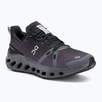 Încălțăminte de alergare pentru femei On Cloudsurfer Trail Waterproof black/eclipse