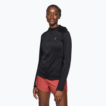 Hanorac de alergare pentru femei On Climate Zip Hoodie black