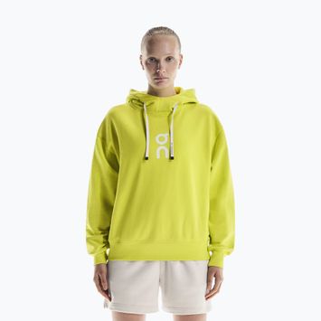 Bluză pentru femei On Running Club Hoodie lime