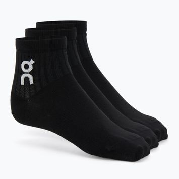 Șosete On Logo Sock Mid 3 pary black
