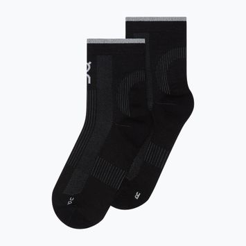 Șosete On Performance Run Mid black/eclipse
