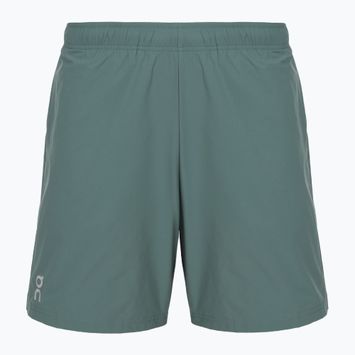 Pantaloni scurți de alergare pentru bărbați On 7" Core olive