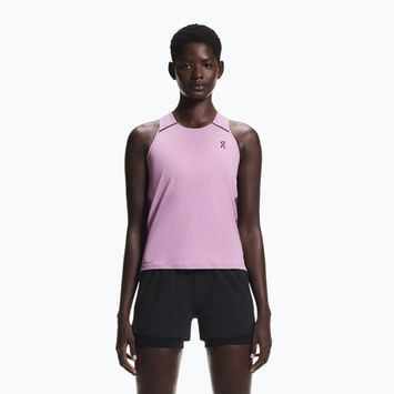 Tricou de alergare pentru femei On Performance Tank cherry blossom/dewberry