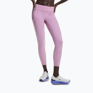 Colanți de alergare pentru femei On Performance Tights 7/8 cherry blossom