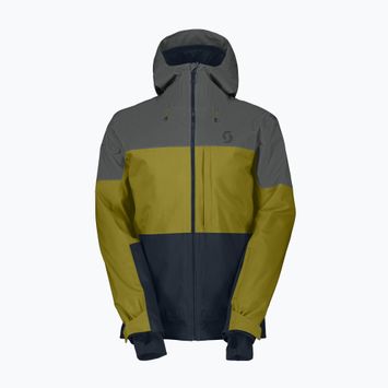 Geacă de schi pentru bărbați SCOTT Ultimate Dryo 10 shadow grey/meadow green