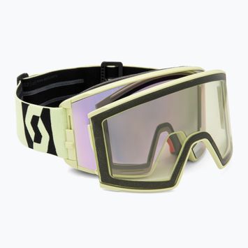 Ochelari de schi SCOTT React AMP Pro acid yellow/amp pro lavender chrome/amp pro green
