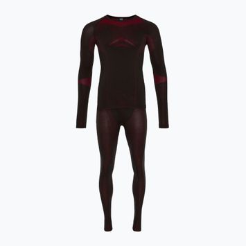 Set de lenjerie termică pentru bărbați ODLO Fundamentals Performance Warm black/ graphite grey