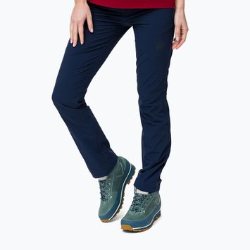 Pantaloni de trekking pentru femei MAMMUT Runbold albastru marin 1022-01680
