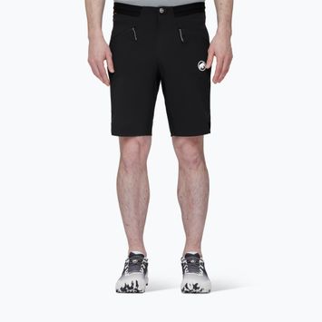 Pantaloni scurți de trekking pentru bărbați MAMMUT Aenergy Light SO negru 1023-00760