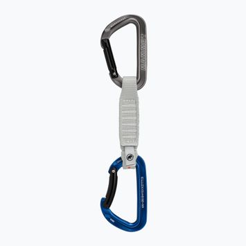 Expres de cățărare Mammut Workhorse Keylock Quickdraw grey/blue