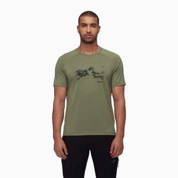 Tricou pentru bărbați  Mammut Mountain 8035m marsh
