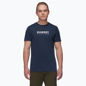 Tricou pentru bărbați  Mammut Core Logo marine