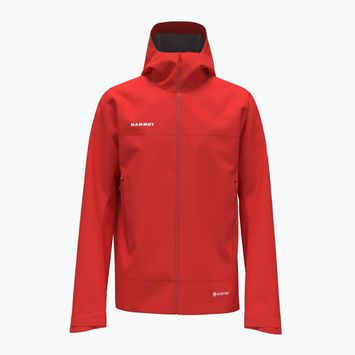 Geacă de ploaie pentru bărbați Mammut Crater Light HS Hooded mammut red